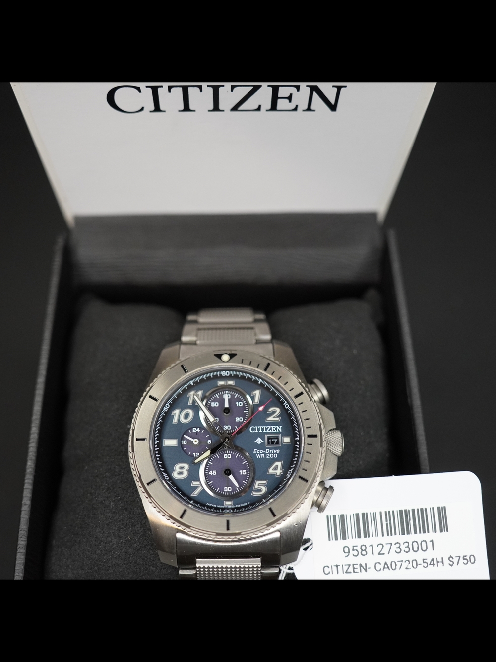 Citizen Eco-Drive Men's Promaster Tough Chronograph Stainless Steel CA0720-54H